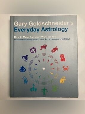 SOFTCOVER Everyday Astrology book, by Gary Goldschneider, great intro book
